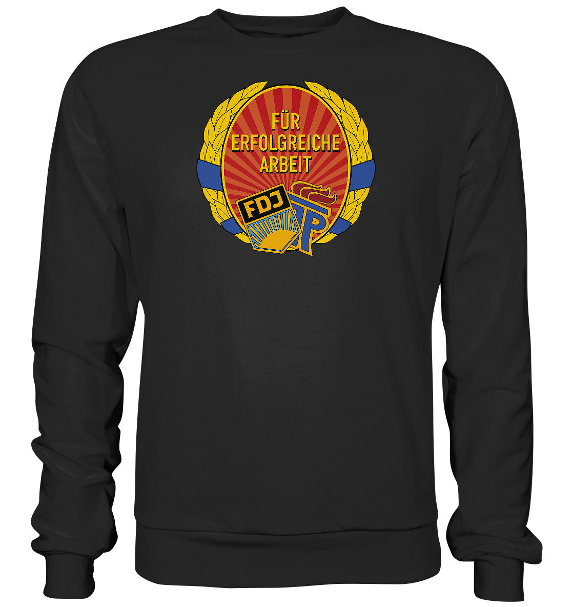 DDR Ostalgie Pullover Unisex • ABZEICHEN - FÜR ERFOLGREICHE ARBEIT