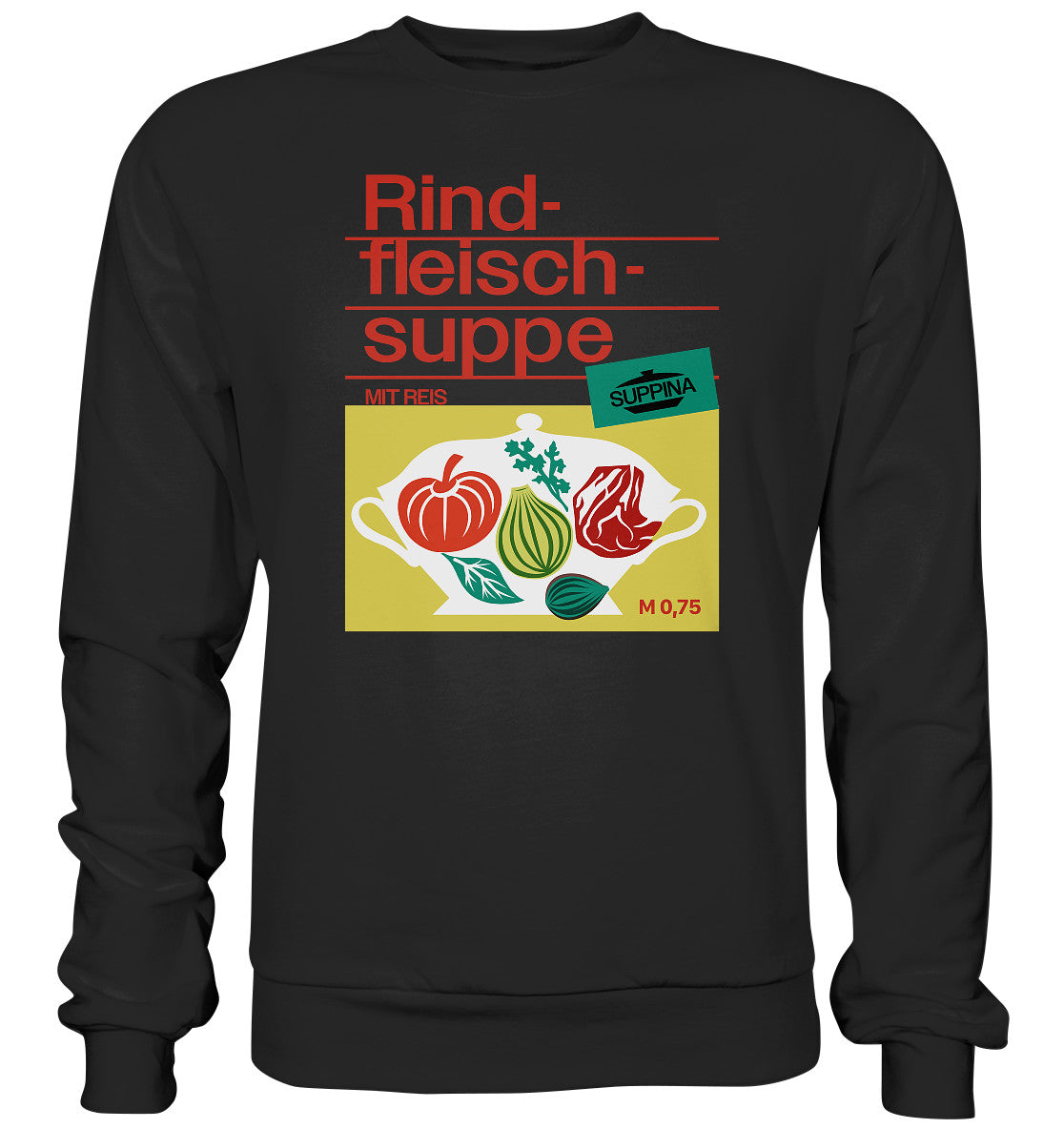 PULLOVER UNISEX • RINDFLEISCHSUPPE SUPPINA