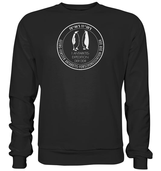DDR Ostalgie Pullover Unisex • ANTARKTIS-FORSCHUNGSSTATION DER DDR