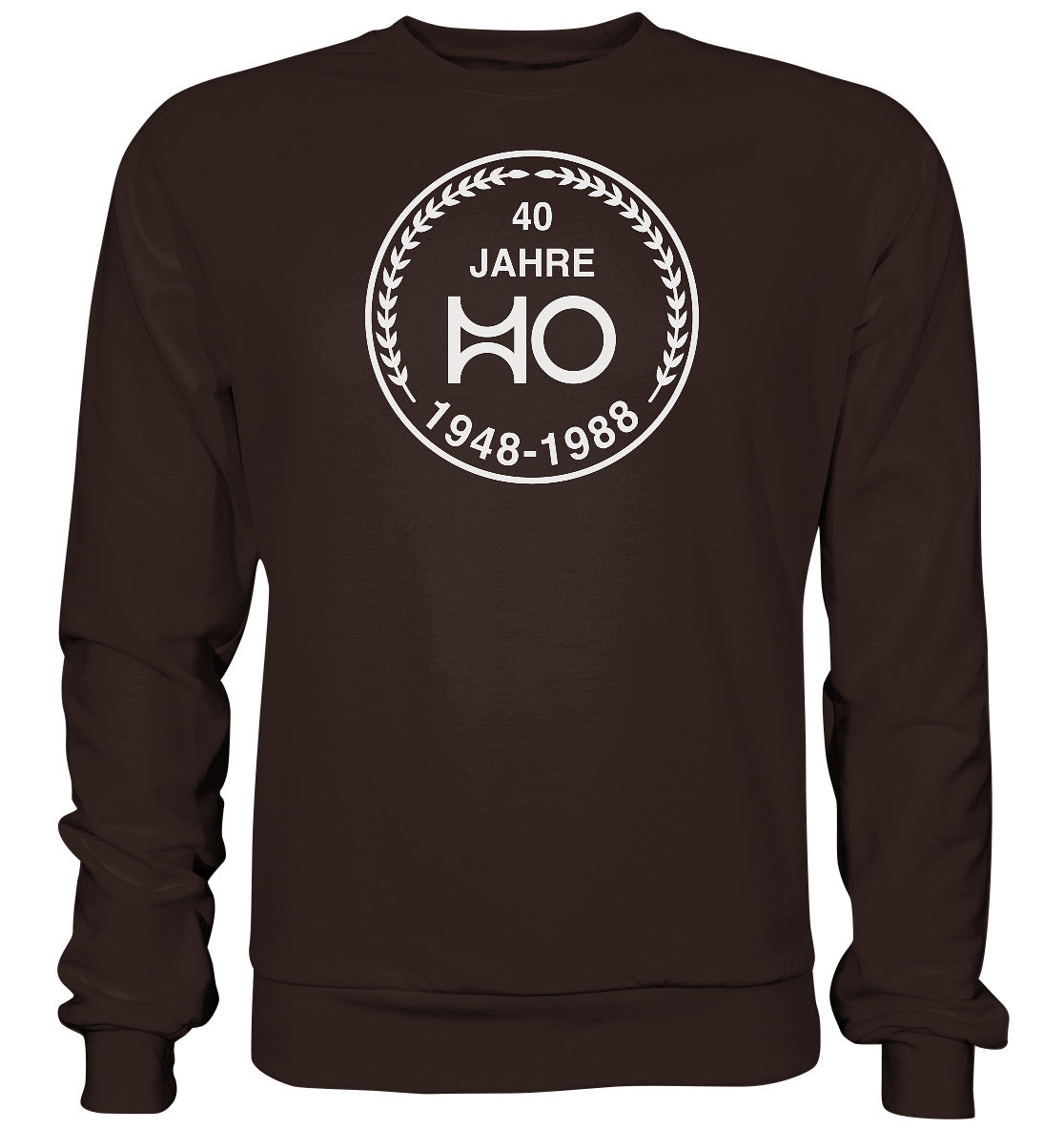 DDR Ostalgie Pullover Unisex • 40 JAHRE HO 1948-1988