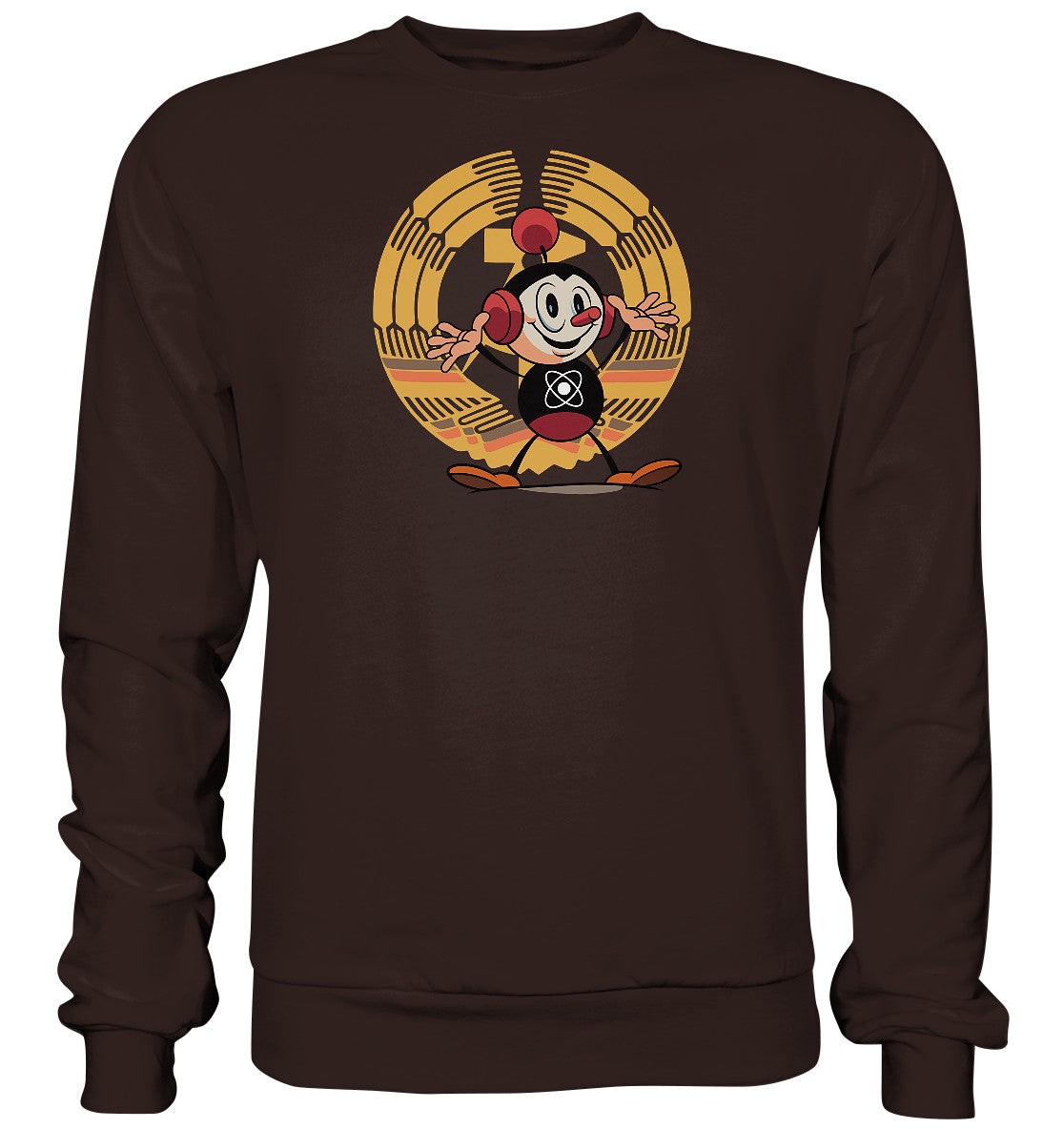 DDR Ostalgie Pullover Unisex • ATOMINO - DDR KERNKRAFT