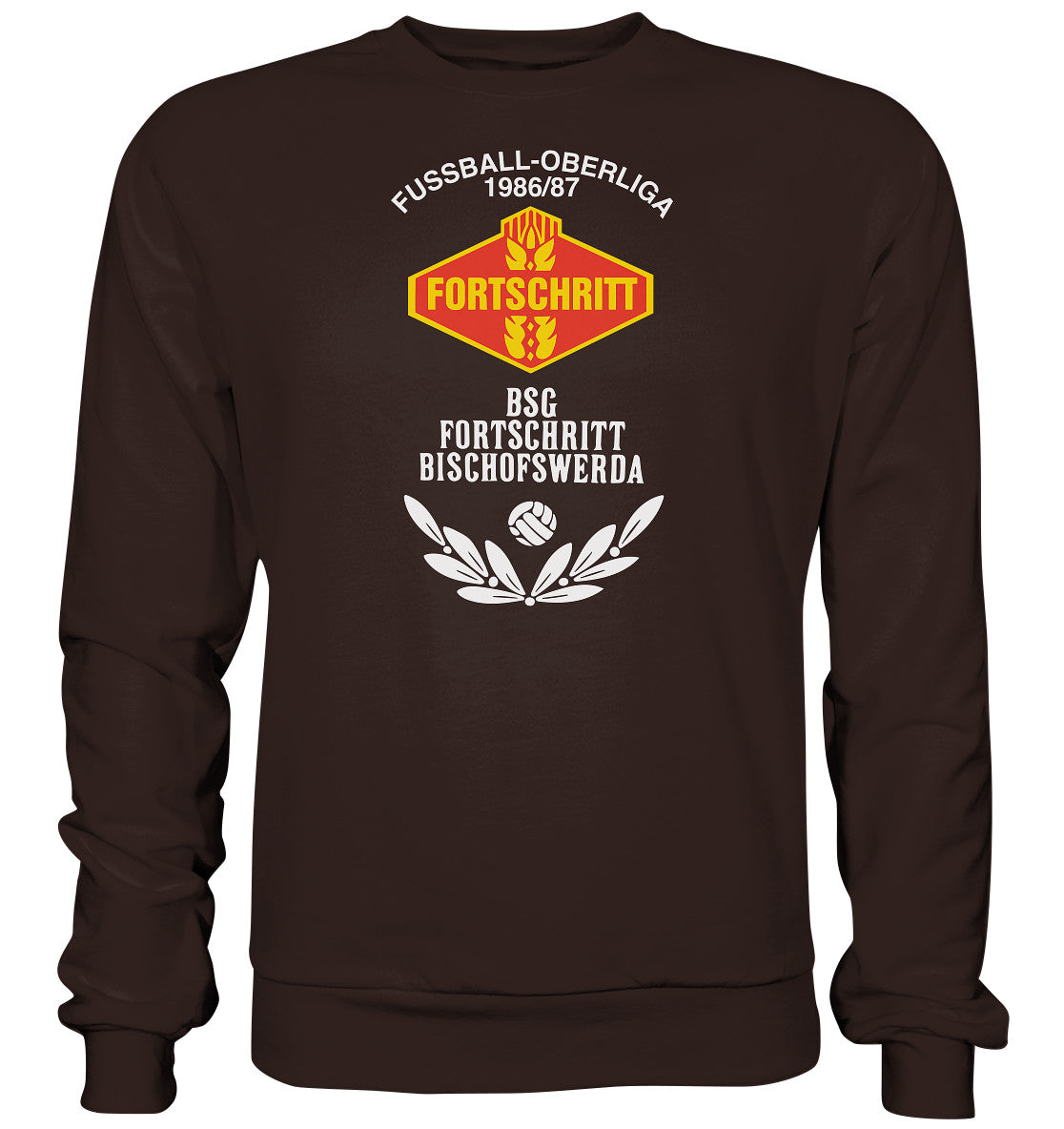 DDR Ostalgie Pullover Unisex • BSG FORTSCHRITT BISCHOFSWERDA