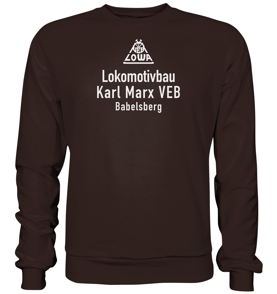 DDR Ostalgie Pullover Unisex • VEB LOWA BABELSBERG