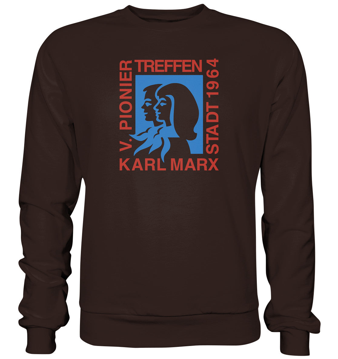 DDR Ostalgie Pullover Unisex • 5. PIONIERTREFFEN KARL-MARX-STADT