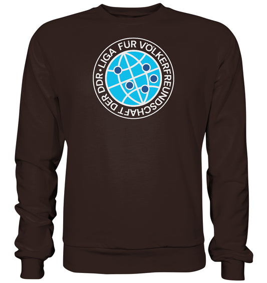 DDR Ostalgie Pullover Unisex • LIGA FÜR VÖLKERFREUNDSCHAFT DER DDR