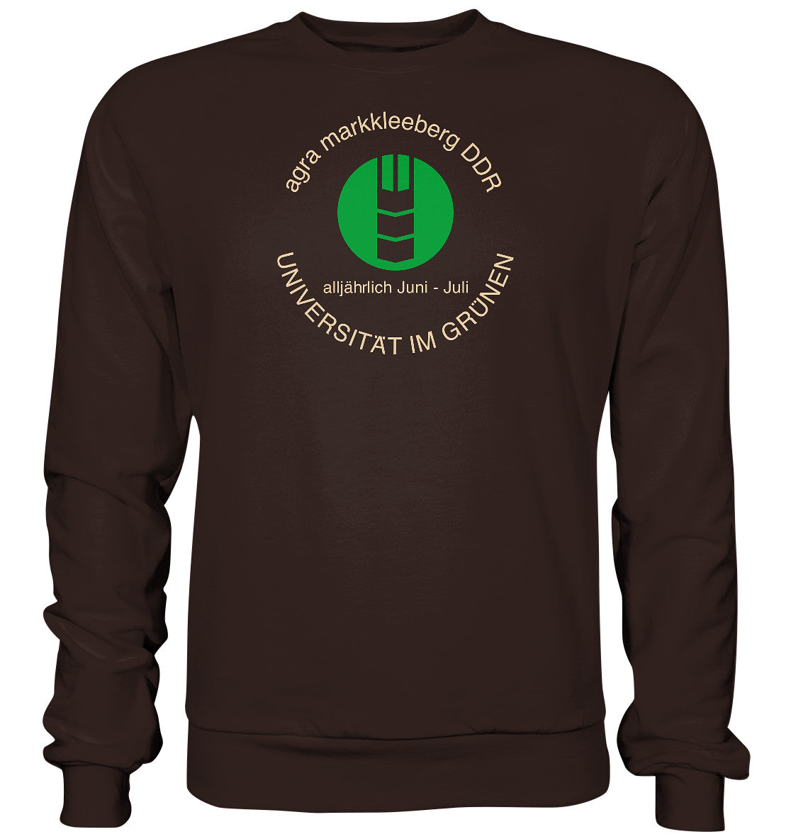 DDR Ostalgie Pullover Unisex • AGRA MARKKLEEBERG DDR