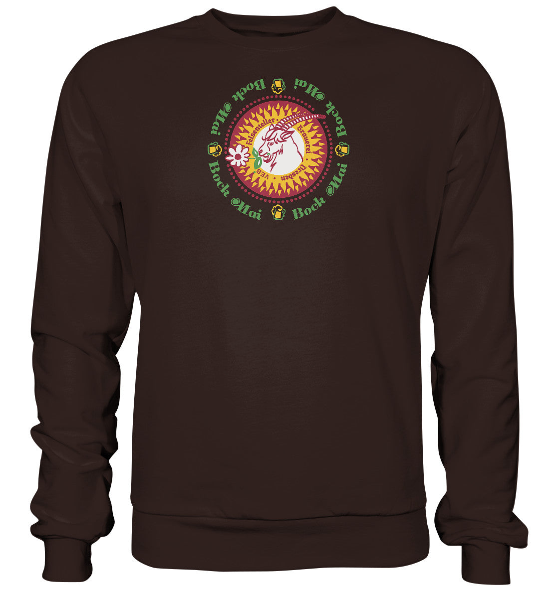 DDR Ostalgie Pullover Unisex • VEB FELSENKELLER BRAUEREI DRESDEN MAI BOCK