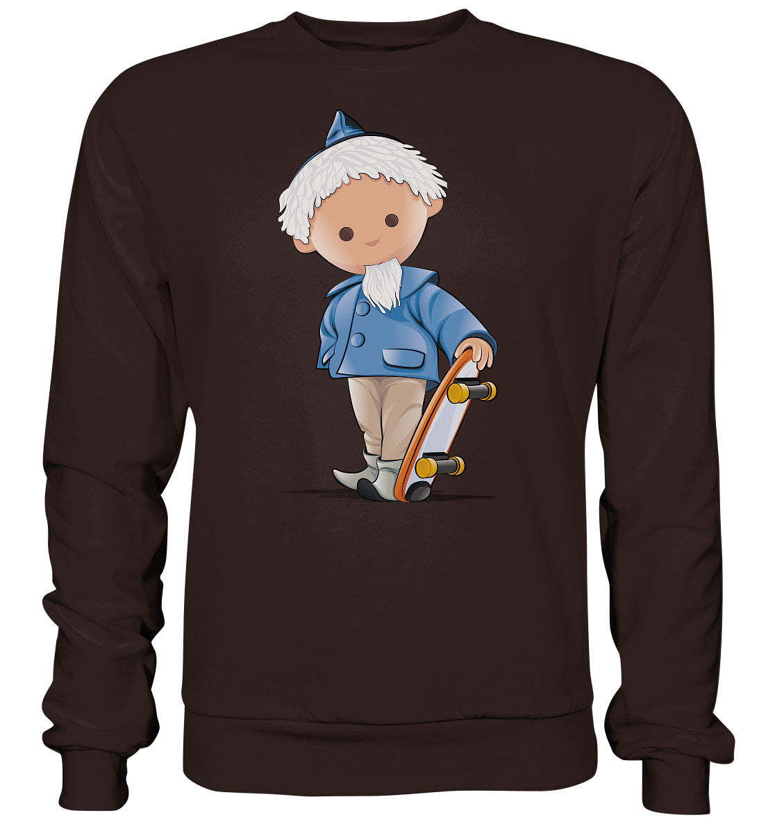 DDR Ostalgie Pullover Unisex • UNSER SANDMÄNNCHEN - ROLLBRETT-SKATER