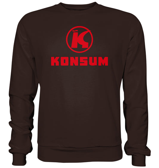 DDR Ostalgie Pullover Unisex • KONSUM - HELL