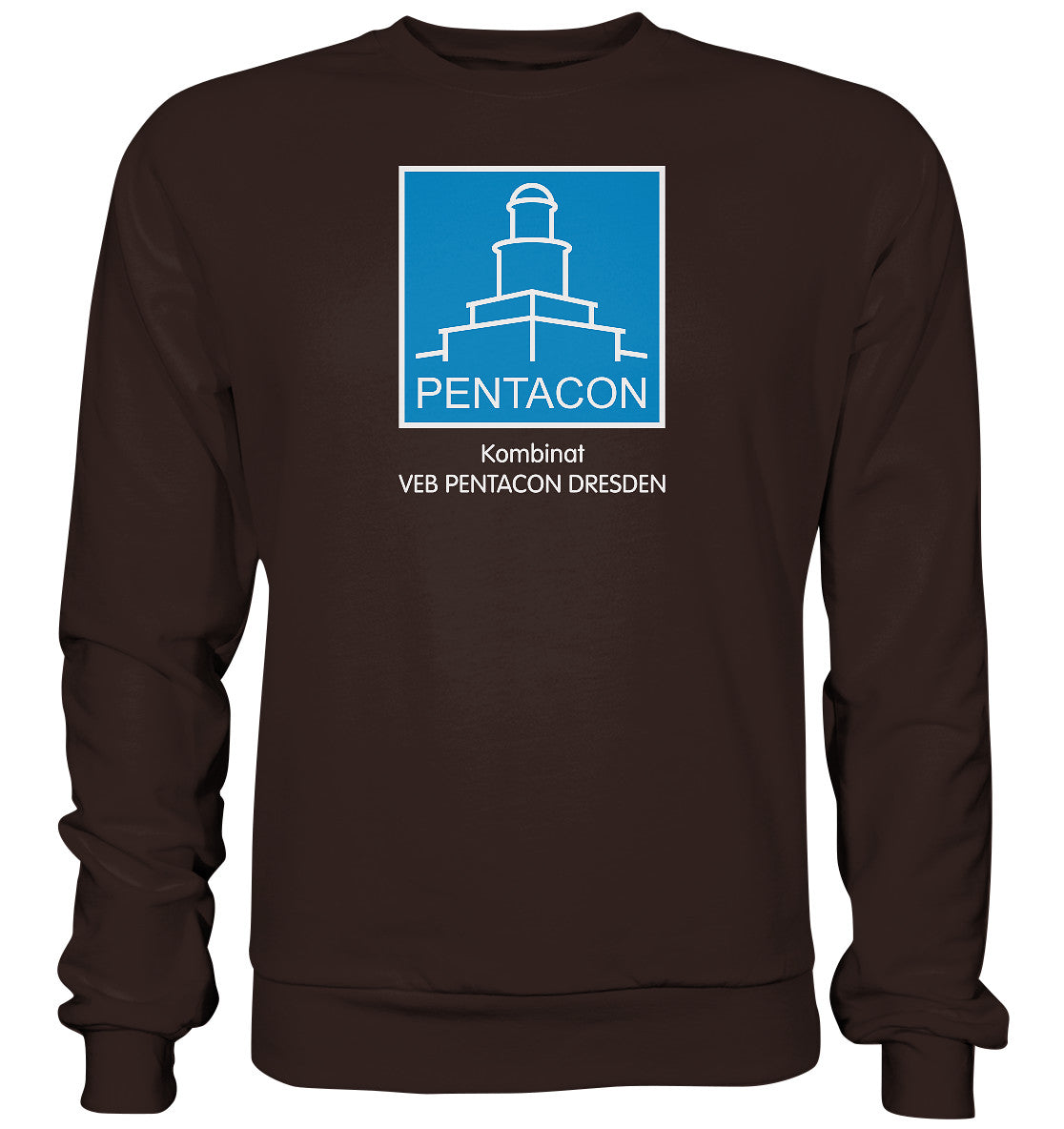 DDR Ostalgie Pullover Unisex • KOMBINAT VEB PENTACON DRESDEN