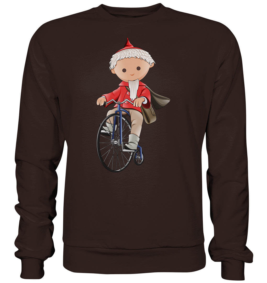PULLOVER UNISEX • UNSER SANDMÄNNCHEN - AUF DEM HOCHRAD - ROT (PU-97, 1969)