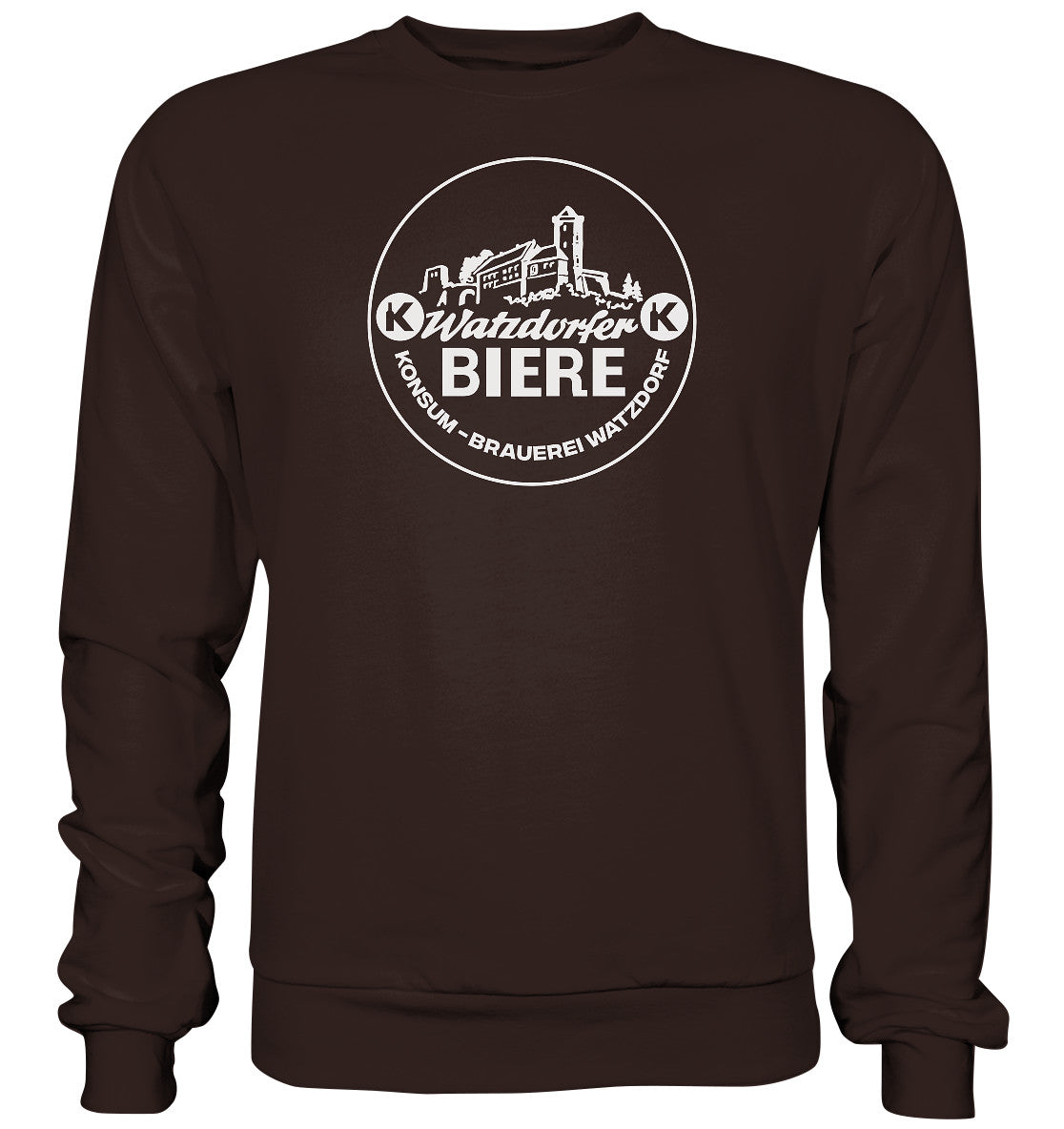 DDR Ostalgie Pullover Unisex • KONSUM-BRAUEREI WATZDORF
