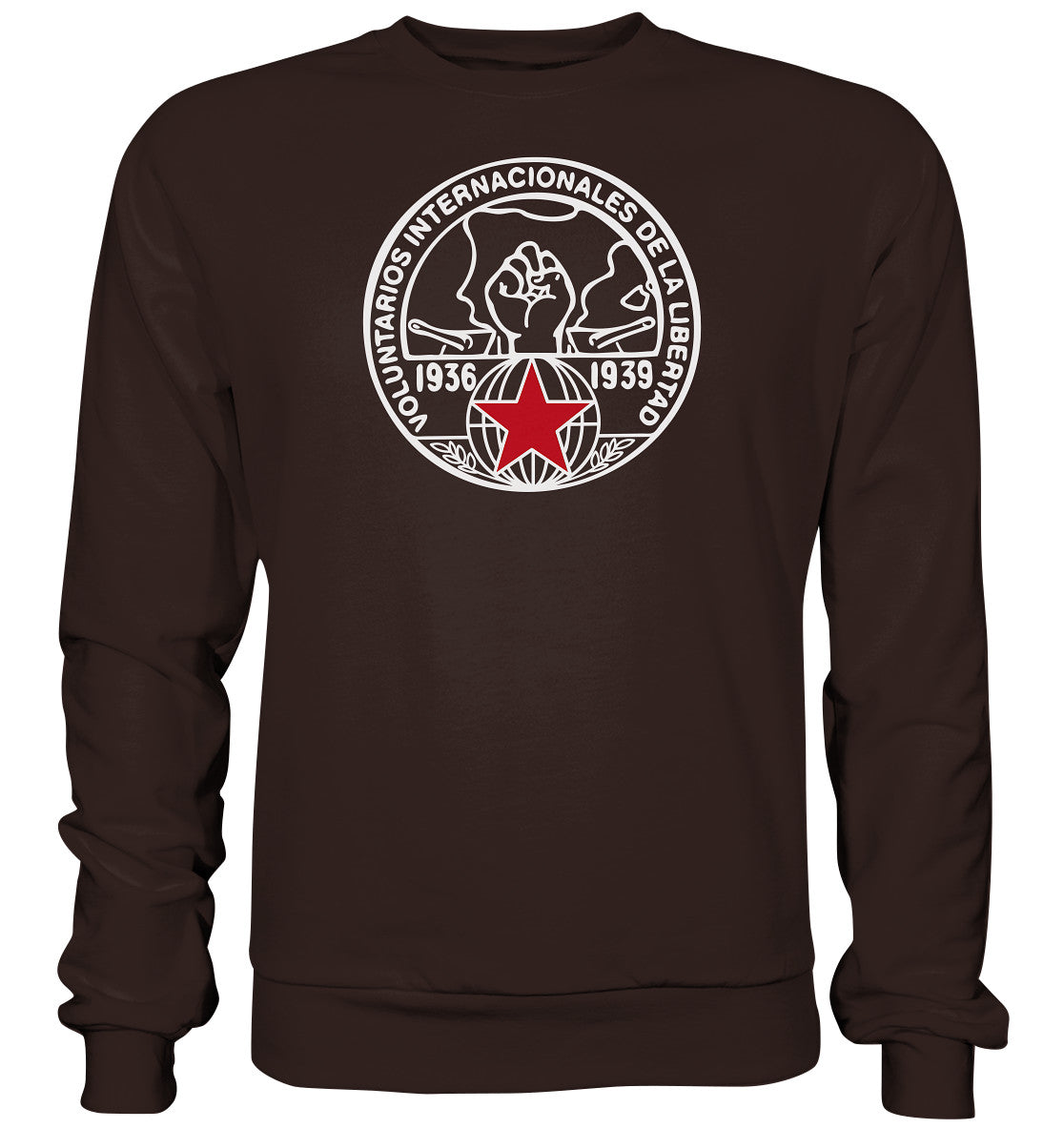 PULLOVER UNISEX • VOLUNTARIOS INTERNACIONALES DE LA LIBERAD - dunkel