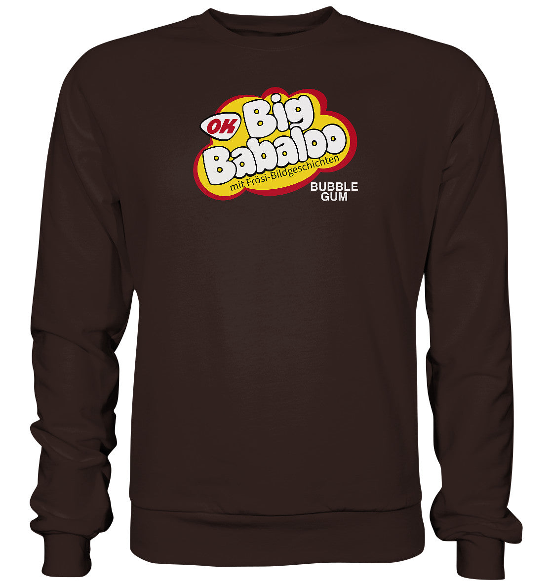 DDR Ostalgie Pullover Unisex • BIG BABALOO - FRÖSI-KAUGUMMI