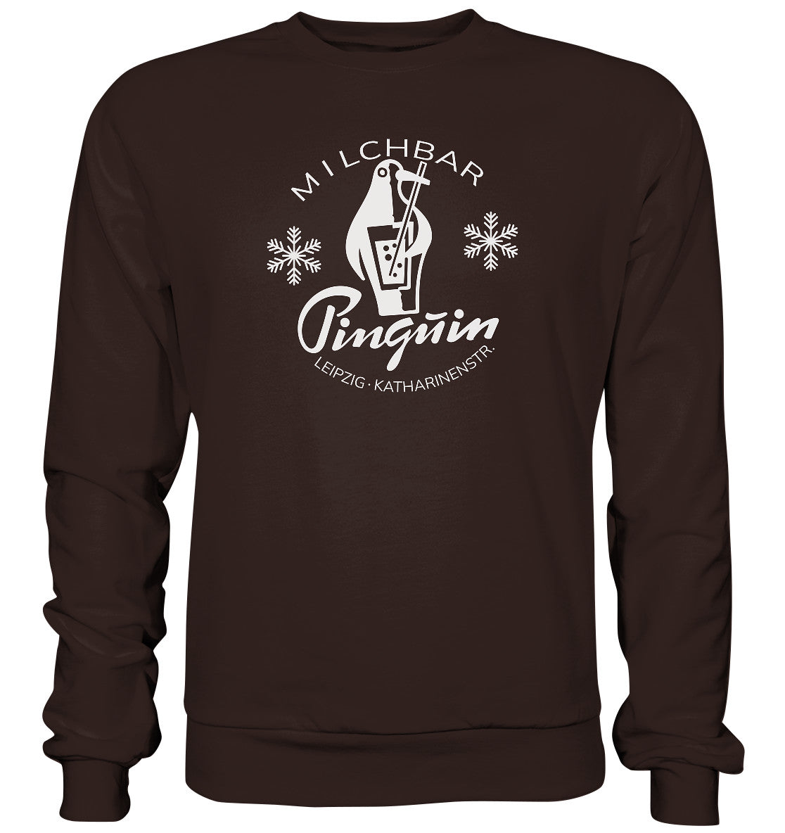DDR Ostalgie Pullover Unisex • MILCHBAR PINGUIN LEIPZIG