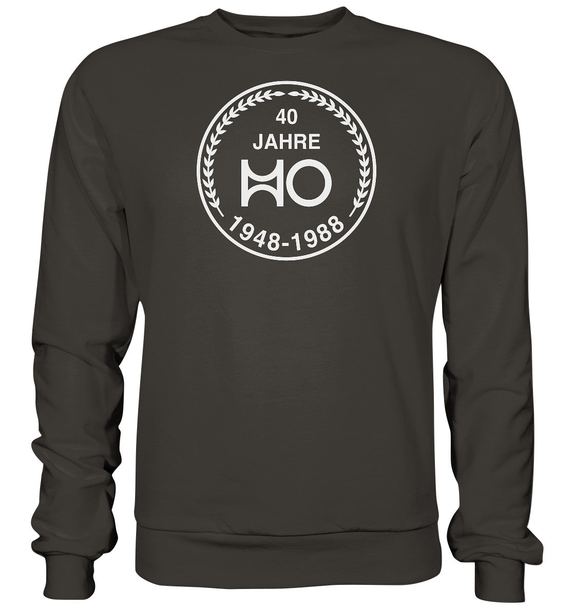 DDR Ostalgie Pullover Unisex • 40 JAHRE HO 1948-1988