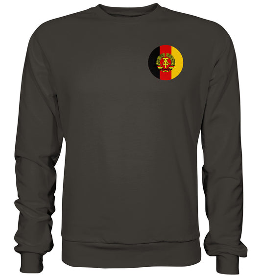 DDR Ostalgie Pullover Unisex • NVA - BRUST BADGE