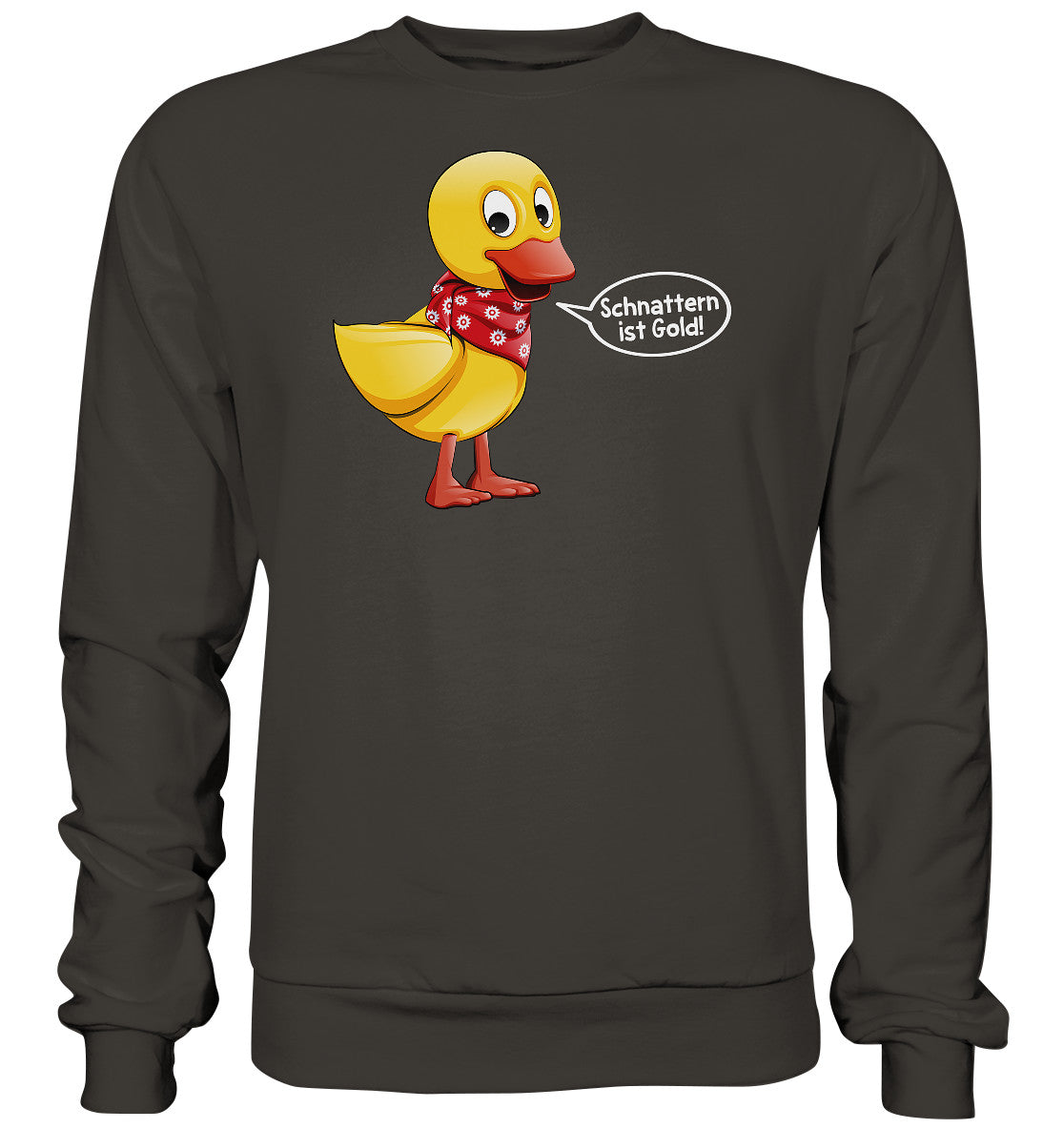 DDR Ostalgie Pullover Unisex • UNSER SANDMÄNNCHEN - SCHNATTERINCHEN - SCHNATTERN IST GOLD!