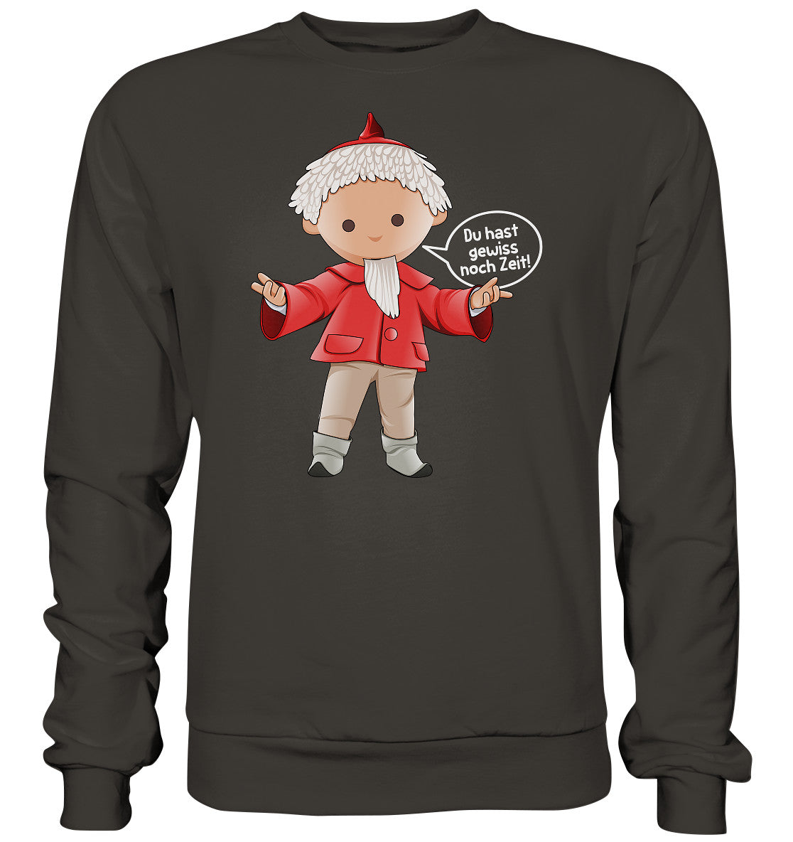 DDR Ostalgie Pullover Unisex • UNSER SANDMÄNNCHEN - DU HAST GEWISS NOCH ZEIT!