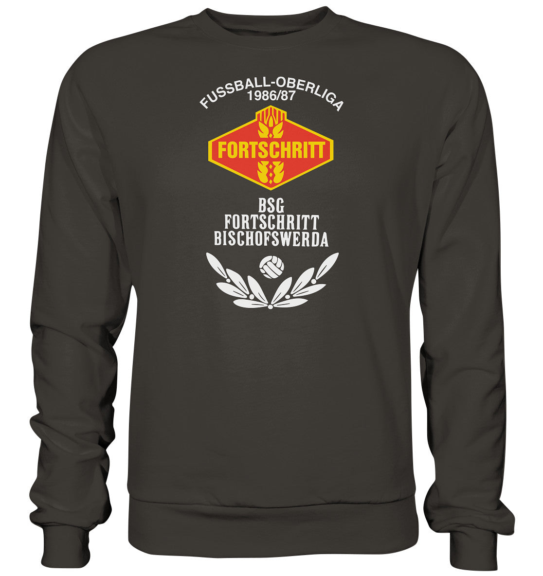 DDR Ostalgie Pullover Unisex • BSG FORTSCHRITT BISCHOFSWERDA