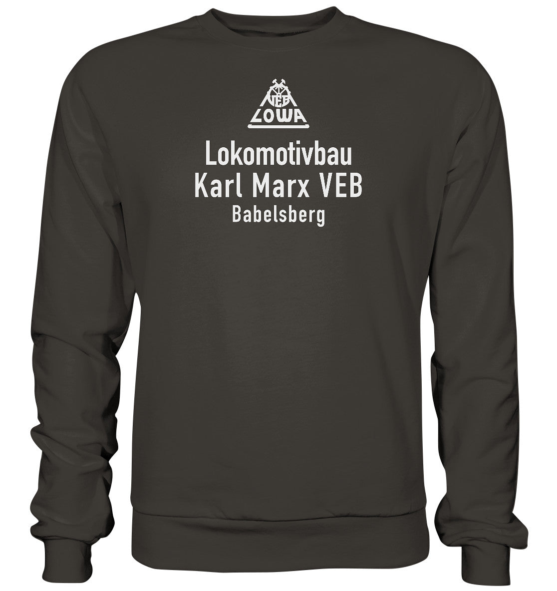 DDR Ostalgie Pullover Unisex • VEB LOWA BABELSBERG