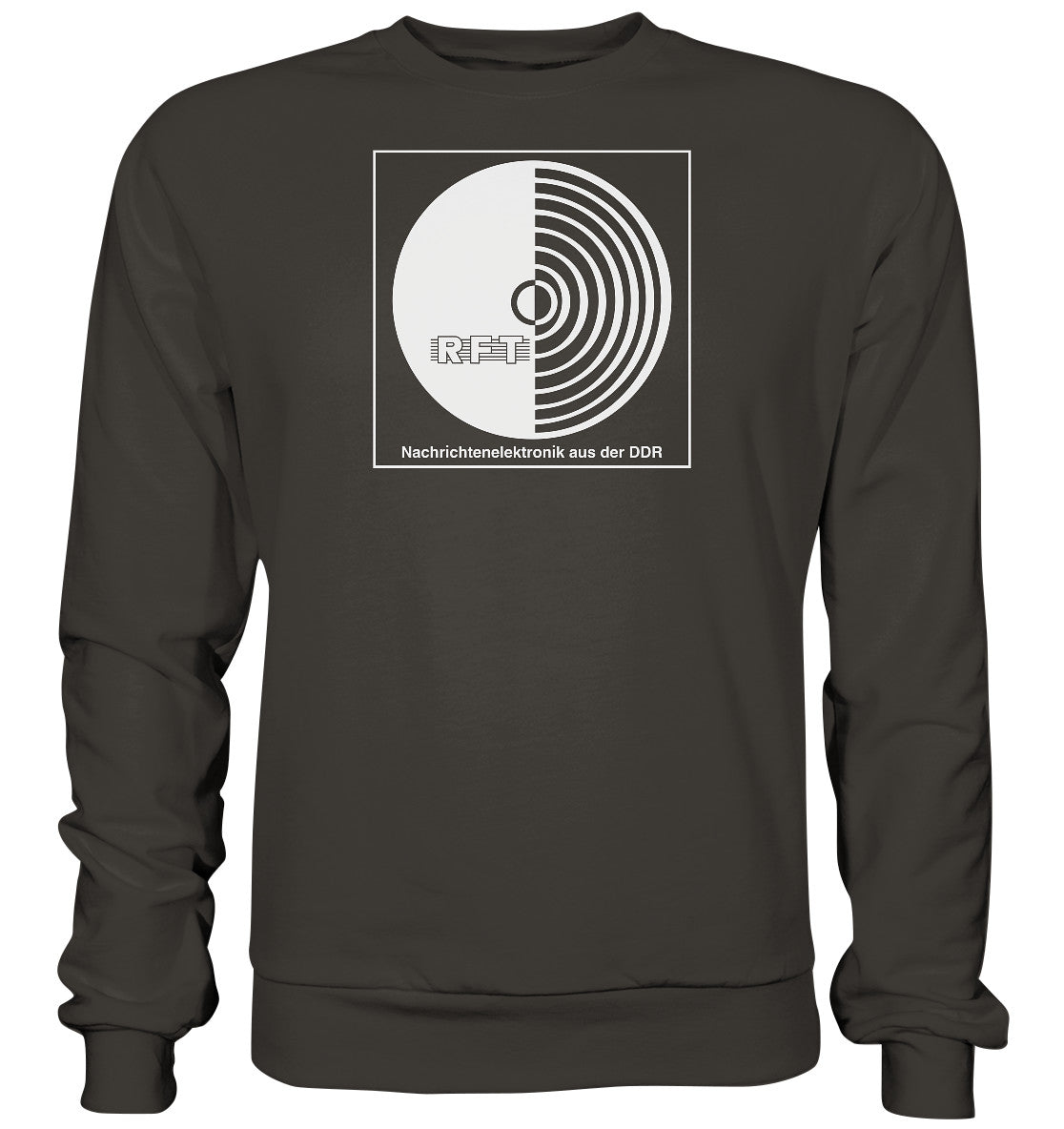 DDR Ostalgie Pullover Unisex • RFT NACHRICHTENELEKTRONIK AUS DER DDR