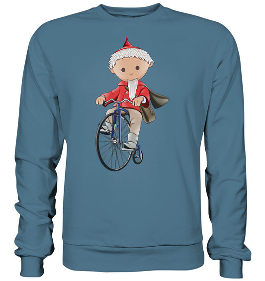 DDR Ostalgie Pullover Unisex • UNSER SANDMÄNNCHEN - AUF DEM HOCHRAD - ROT (PU-97, 1969)