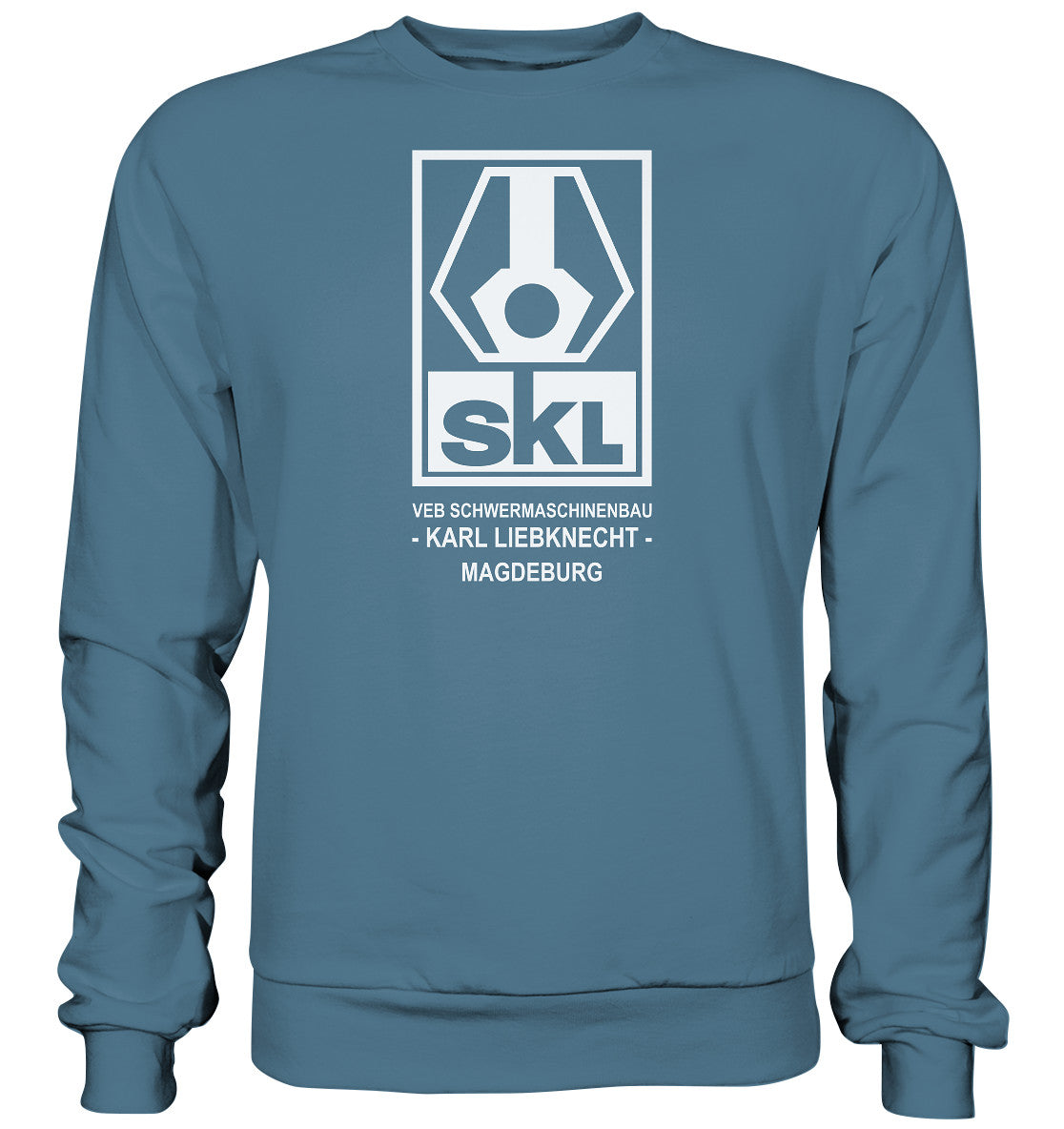 DDR Ostalgie Pullover Unisex • SKL KARL LIEBKNECHT MAGDEBURG