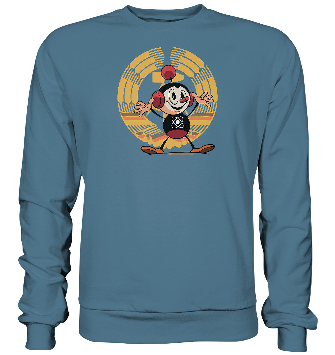 DDR Ostalgie Pullover Unisex • ATOMINO - DDR KERNKRAFT