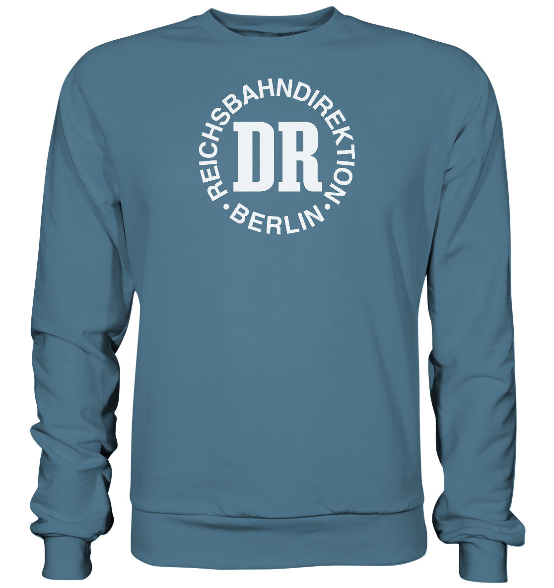 DDR Ostalgie Pullover Unisex • DR REICHSBAHNDIREKTION BERLIN