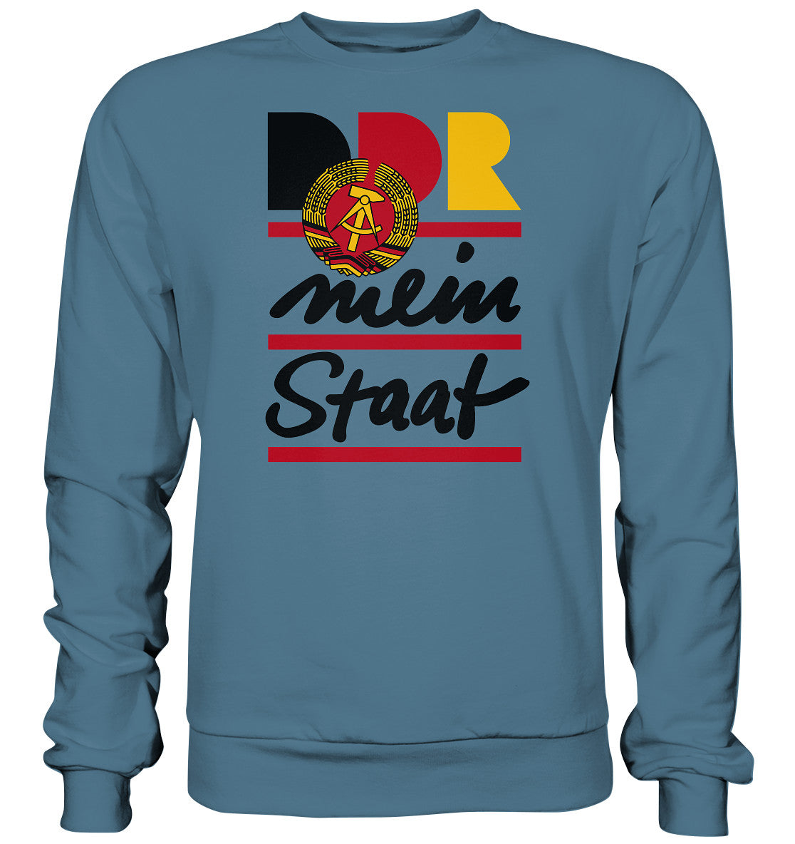 DDR Ostalgie Pullover Unisex • DDR - MEIN STAAT