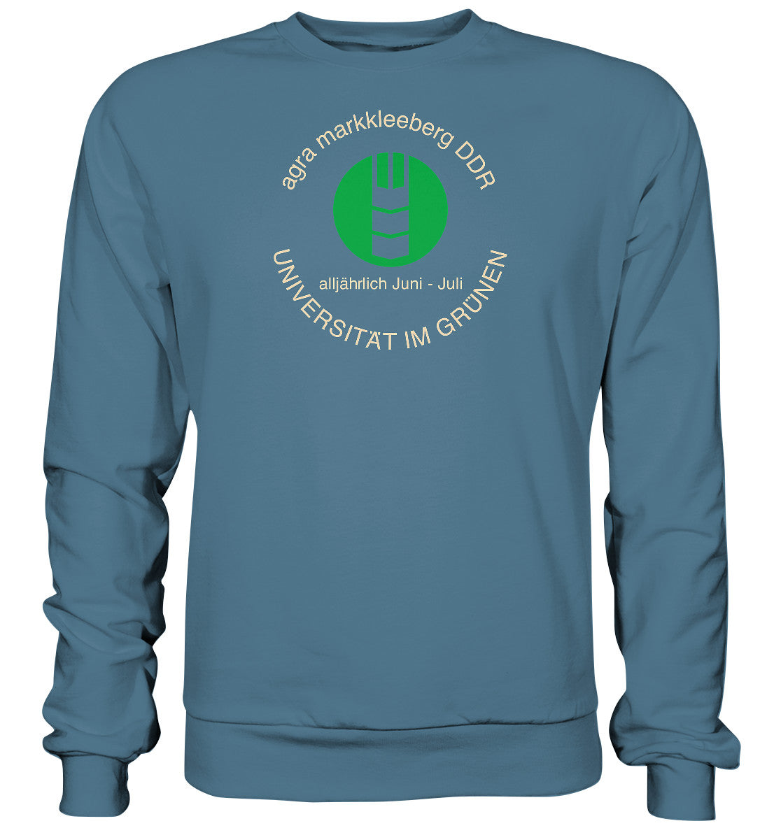 DDR Ostalgie Pullover Unisex • AGRA MARKKLEEBERG DDR
