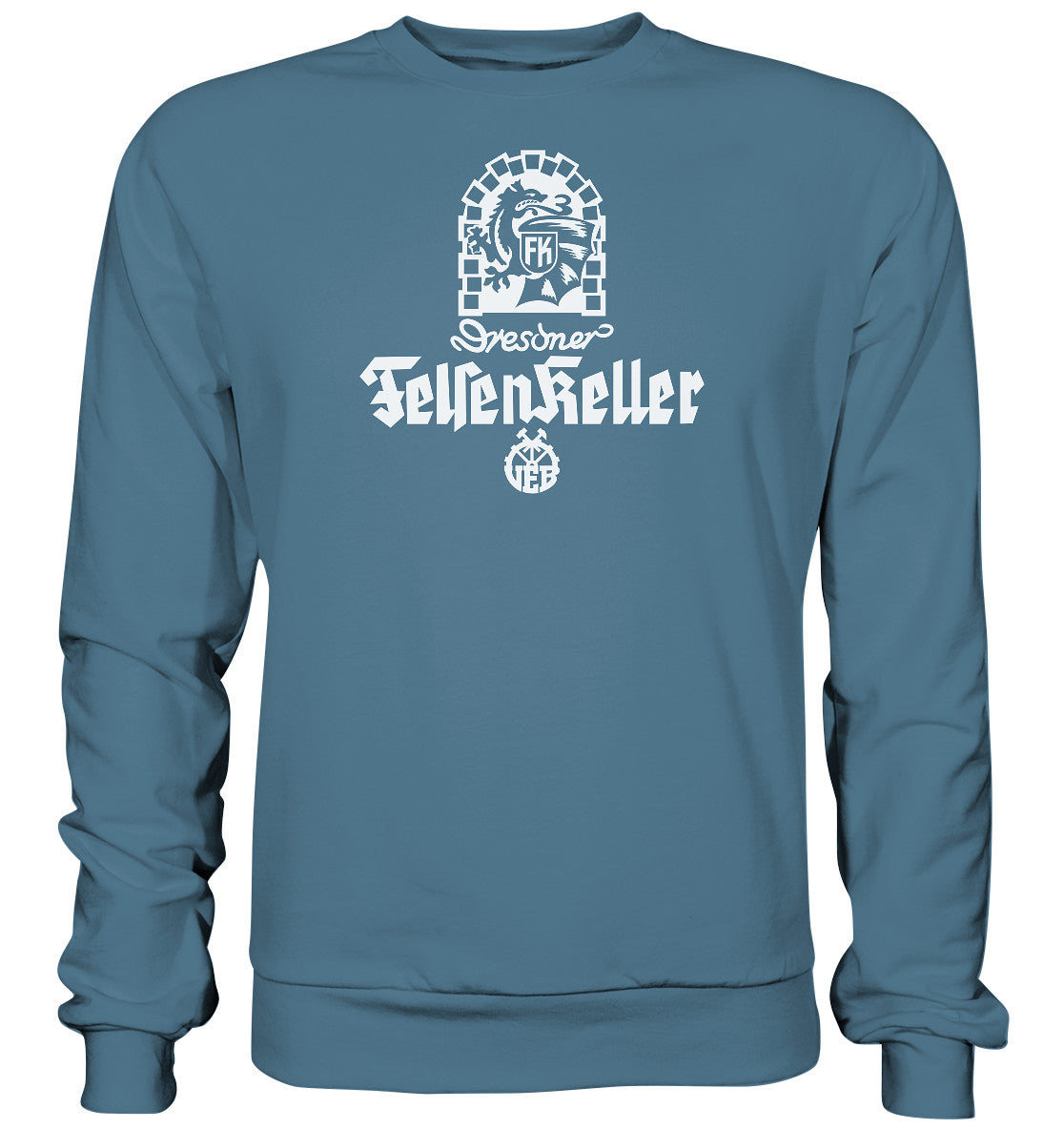 DDR Ostalgie Pullover Unisex • VEB DRESDNER FELSENKELLER