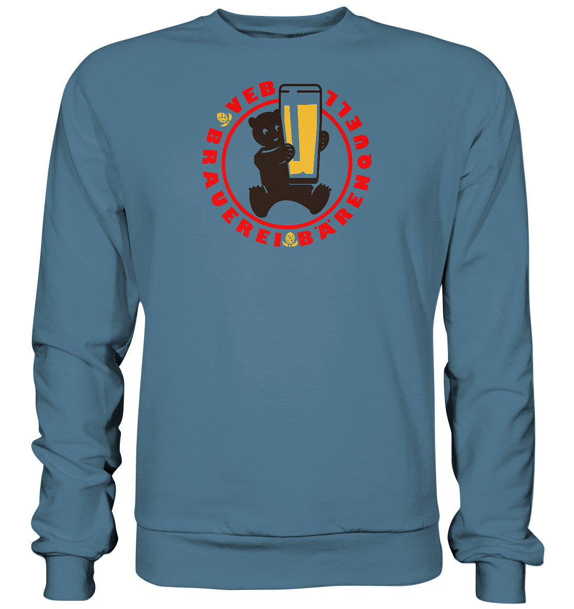 DDR Ostalgie Pullover Unisex • VEB BÄRENQUELL BERLIN BRAUEREI