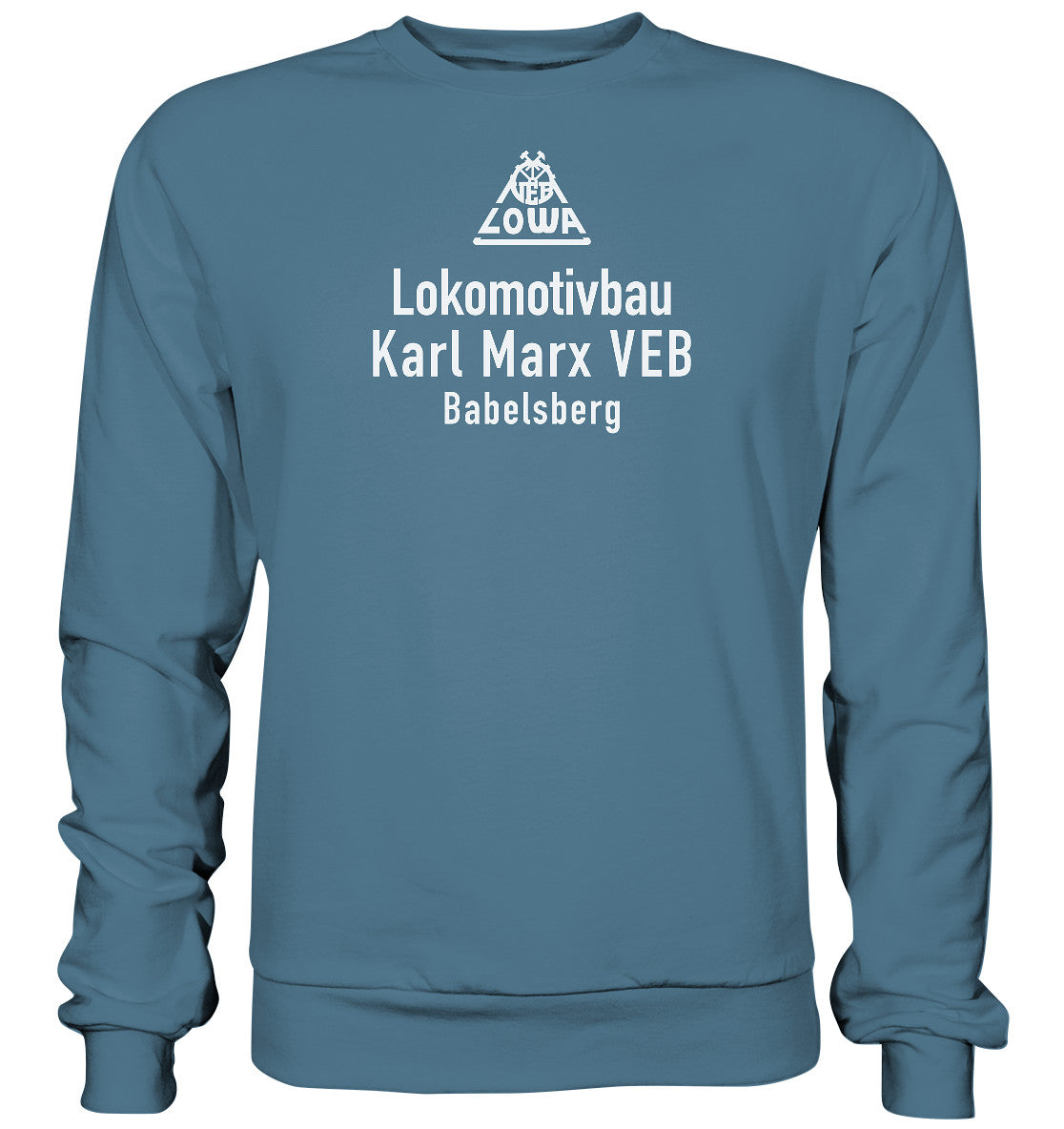 DDR Ostalgie Pullover Unisex • VEB LOWA BABELSBERG