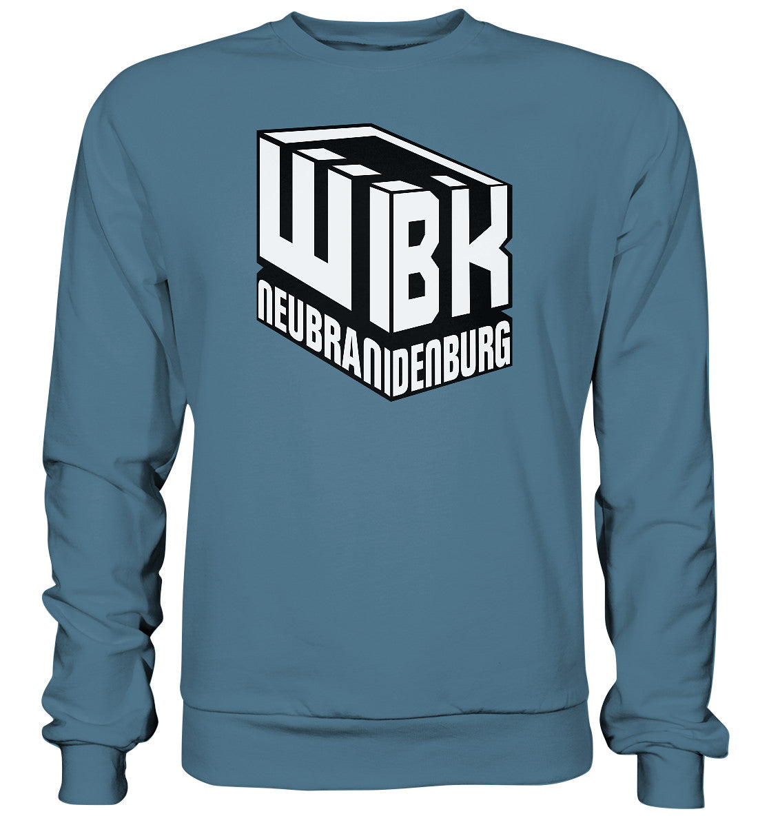 DDR Ostalgie Pullover Unisex • WOHNUNGSBAUGESELLSCHAFT NEUBRANDENBURG