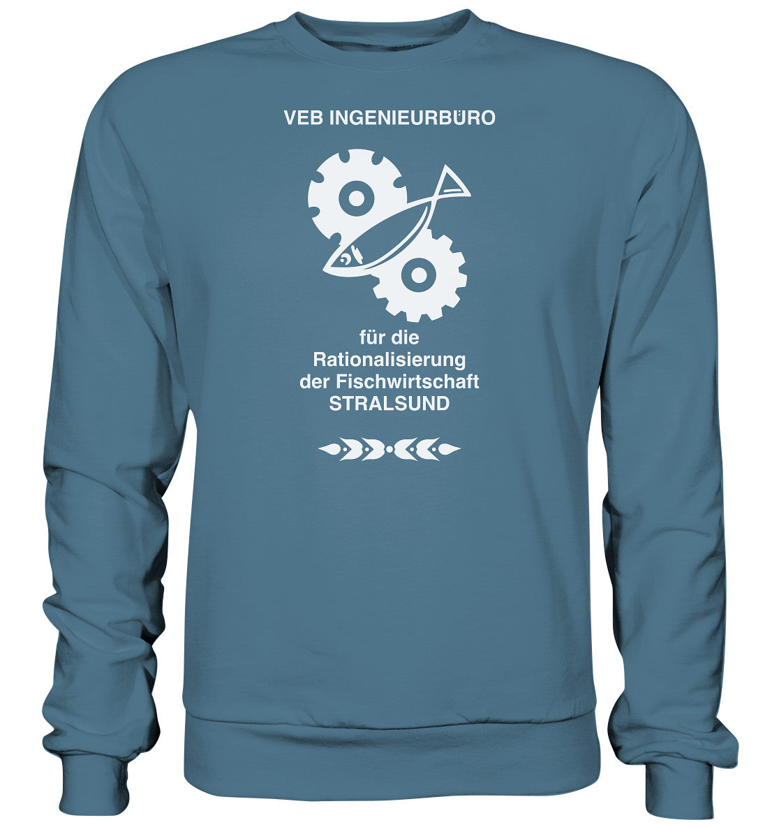 DDR Ostalgie Pullover Unisex • VEB INGENIEURBÜRO STRALSUND