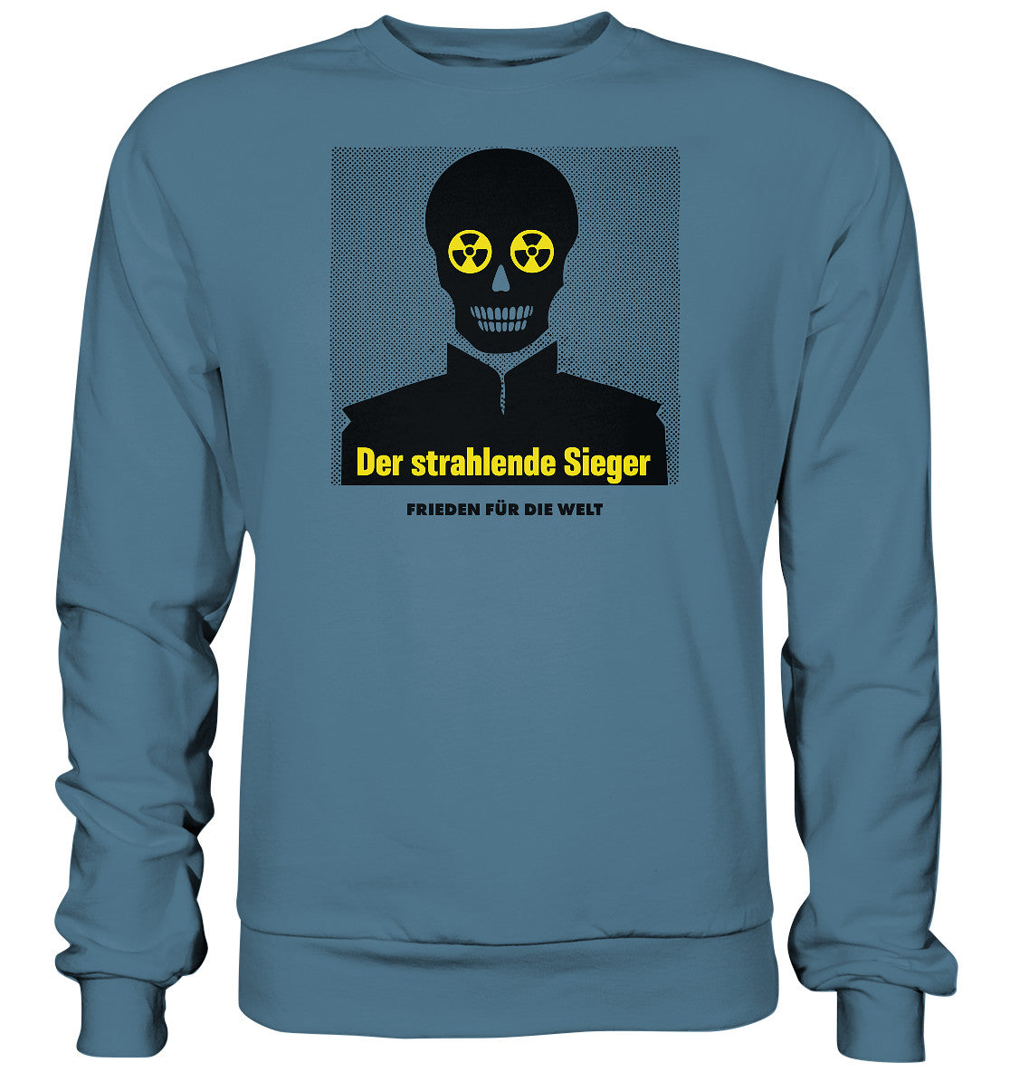 DDR Ostalgie Pullover Unisex • DER STRAHLENDE SIEGER - FRIEDEN FÜR DIE WELT!