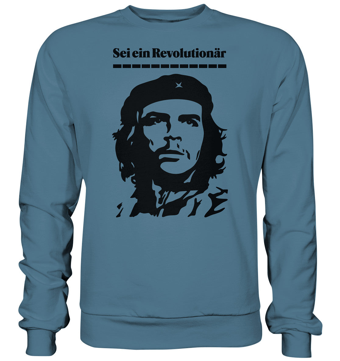 DDR Ostalgie Pullover Unisex • SEI EIN REVOLUTIONÄR - CHE GUEVARA (DDR ORIGINAL-PLAKAT)