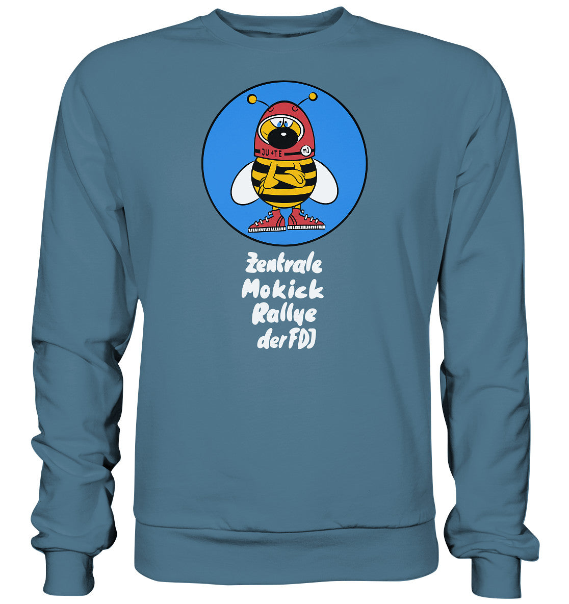 DDR Ostalgie Pullover Unisex • ZENTRALE MOKICK RALLYE DER FDJ