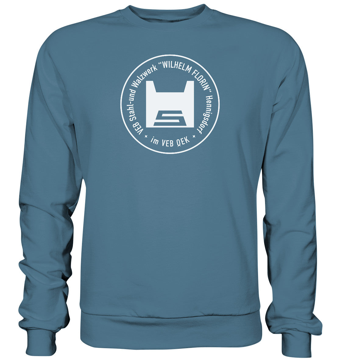 DDR Ostalgie Pullover Unisex • VEB STAHL- UND WALZWERK HENNIGSDORF