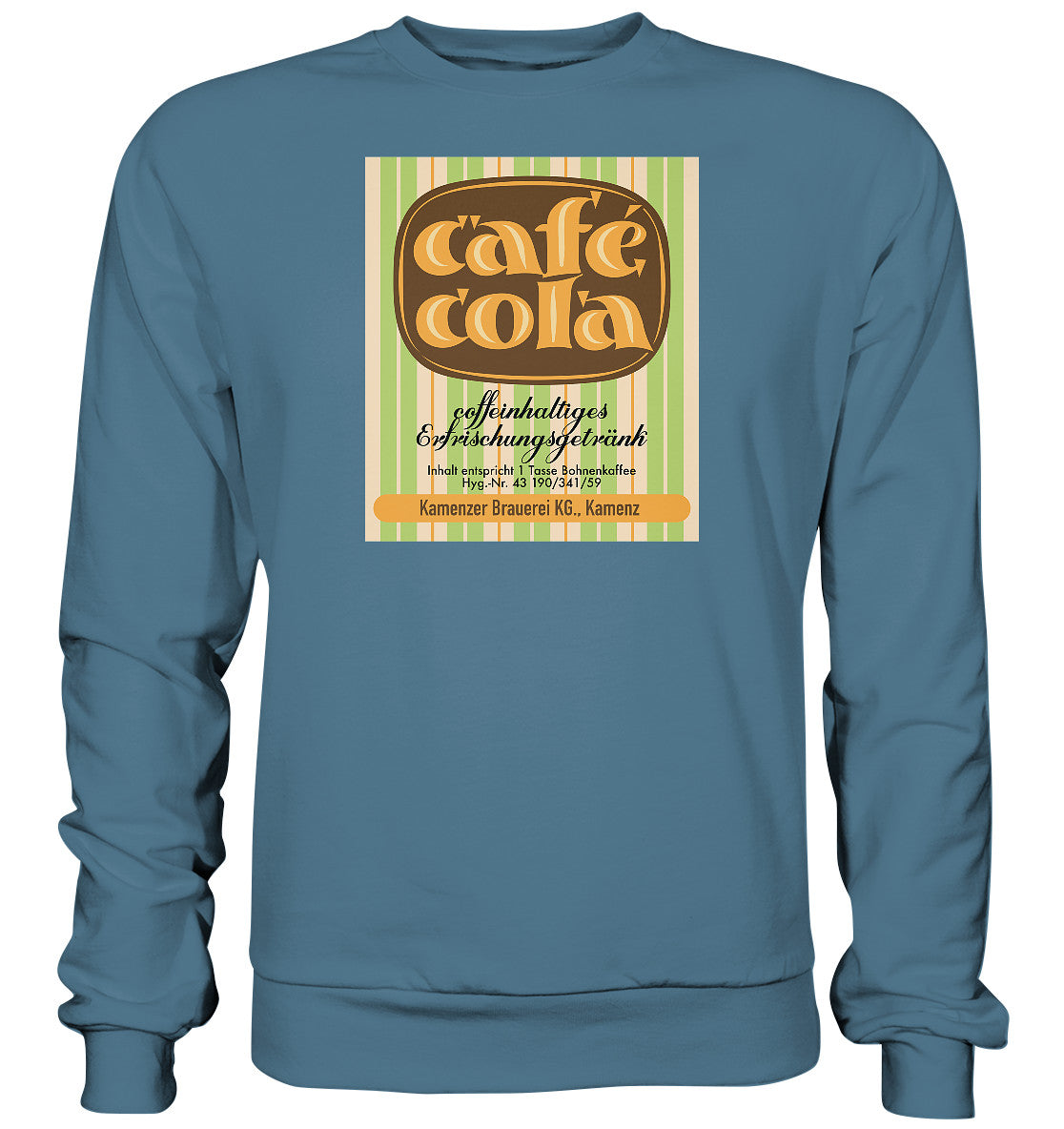 DDR Ostalgie Pullover Unisex • CAFÉ COLA - KAMENZ