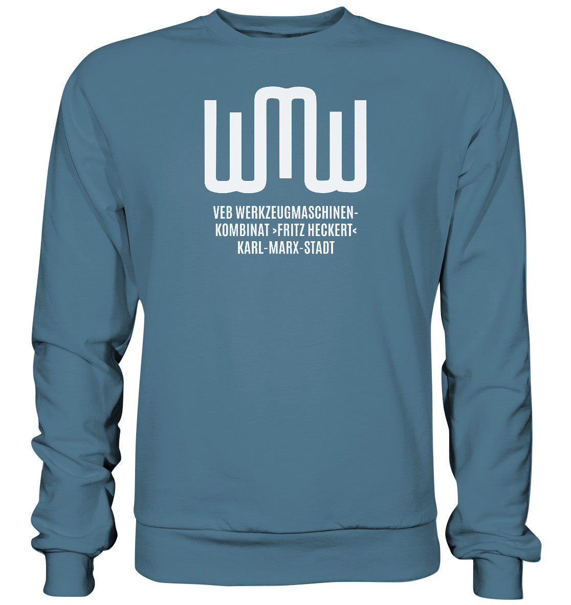 DDR Ostalgie Pullover Unisex • VEB FRITZ HECKERT KARL-MARX-STADT
