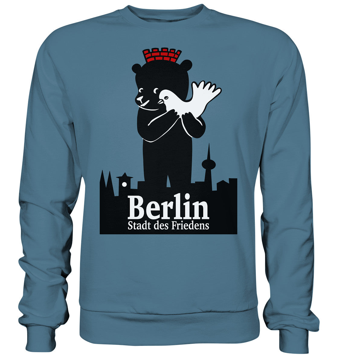 DDR Ostalgie Pullover Unisex • BERLIN - STADT DES FRIEDENS - PLAKAT 1984