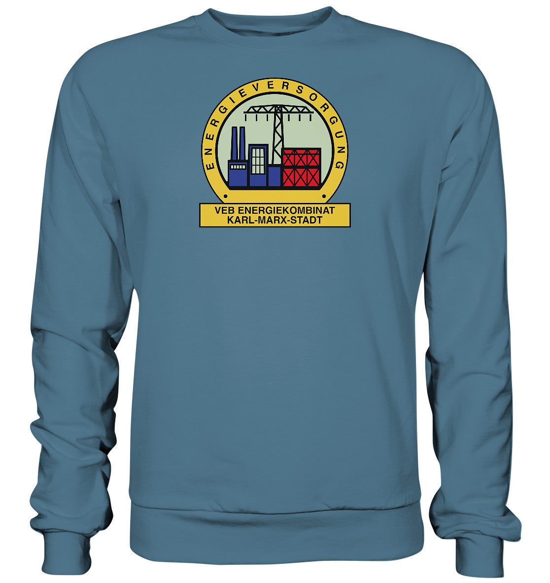 DDR Ostalgie Pullover Unisex • VEB ENERGIEKOMBINAT KARL-MARX-STADT