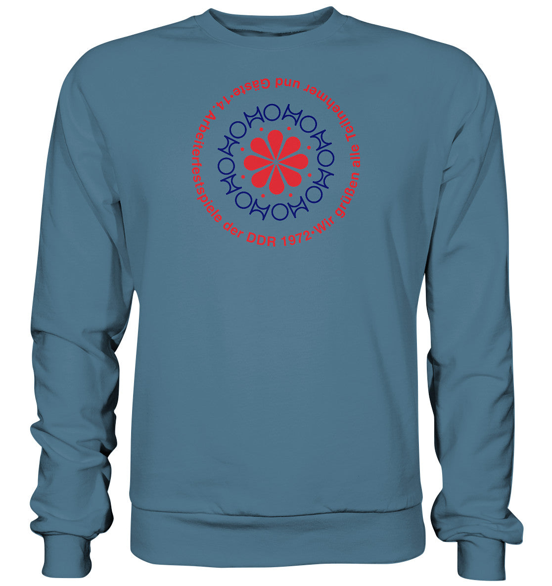 DDR Ostalgie Pullover Unisex • 14. ARBEITERFESTSPIELE DER DDR 1972