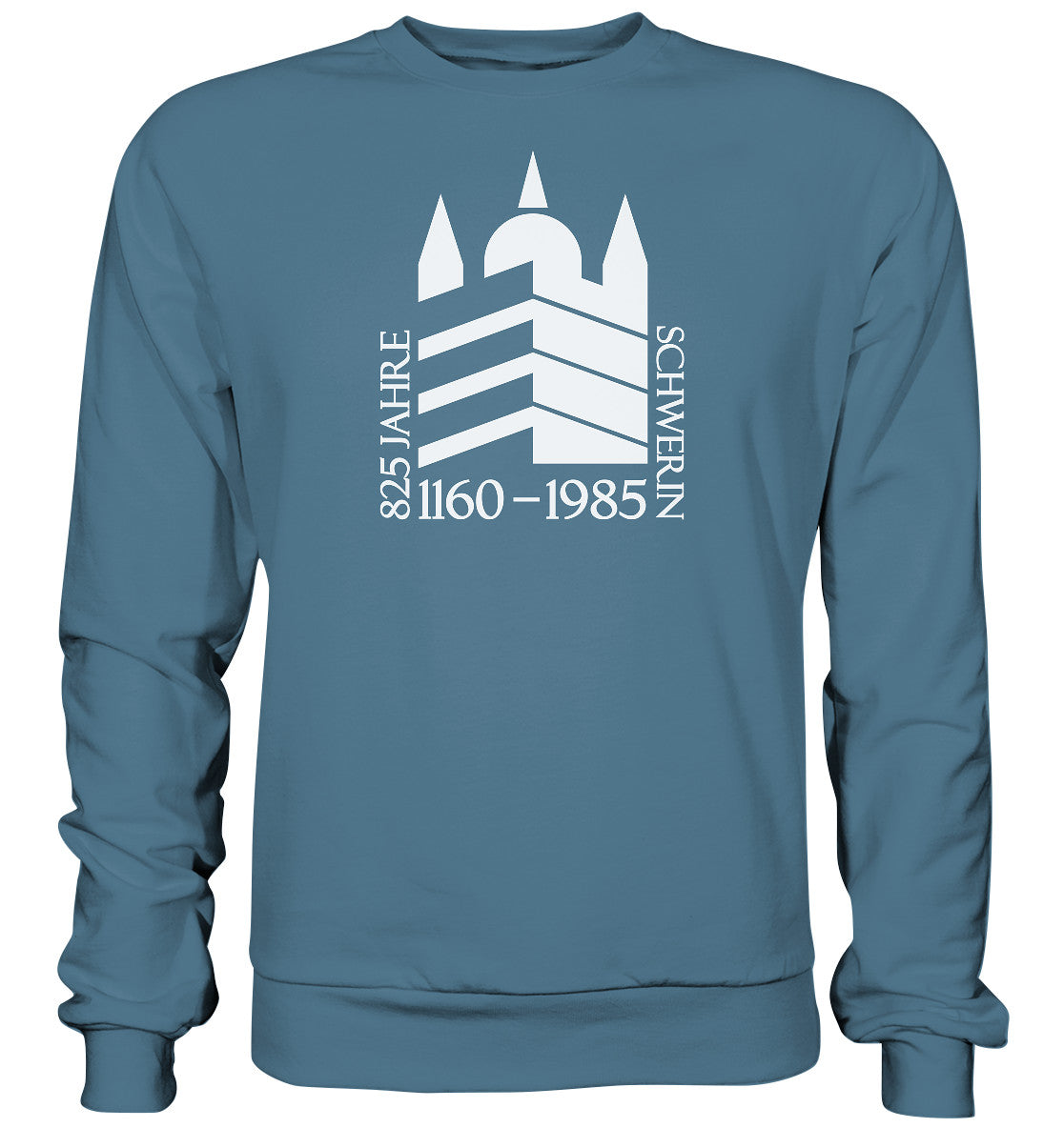 DDR Ostalgie Pullover Unisex • 825 JAHRE SCHWERIN - 1985