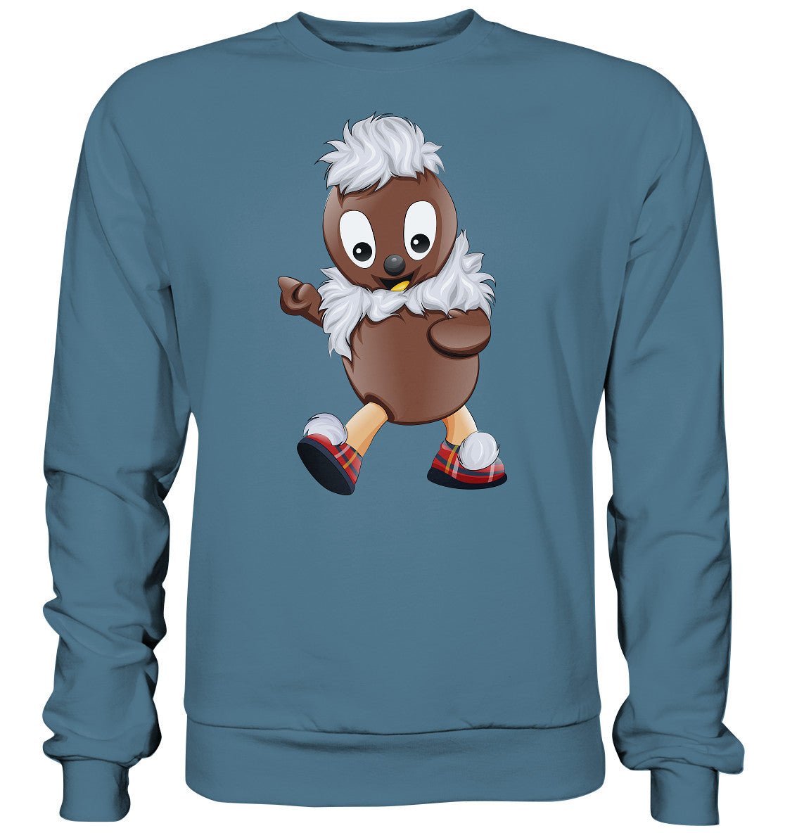 DDR Ostalgie Pullover Unisex • UNSER SANDMÄNNCHEN - PITTIPLATSCH MACHT LAUNE