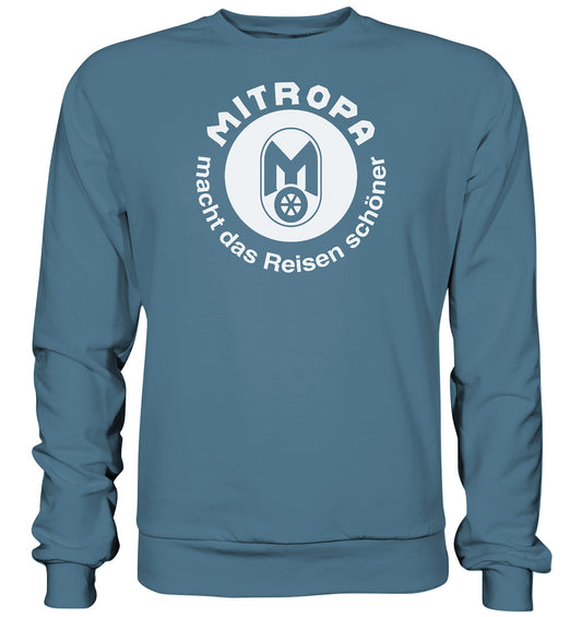 DDR Ostalgie Pullover Unisex • MITROPA MACHT DAS REISEN SCHÖNER - dunkel