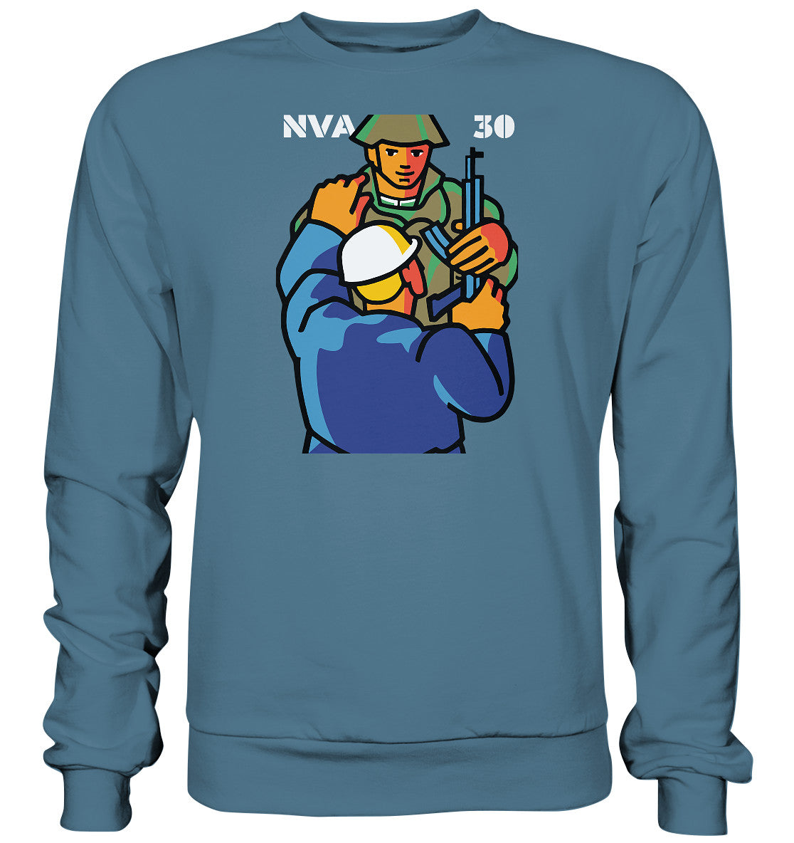 DDR Ostalgie Pullover Unisex • 30 JAHRE NVA